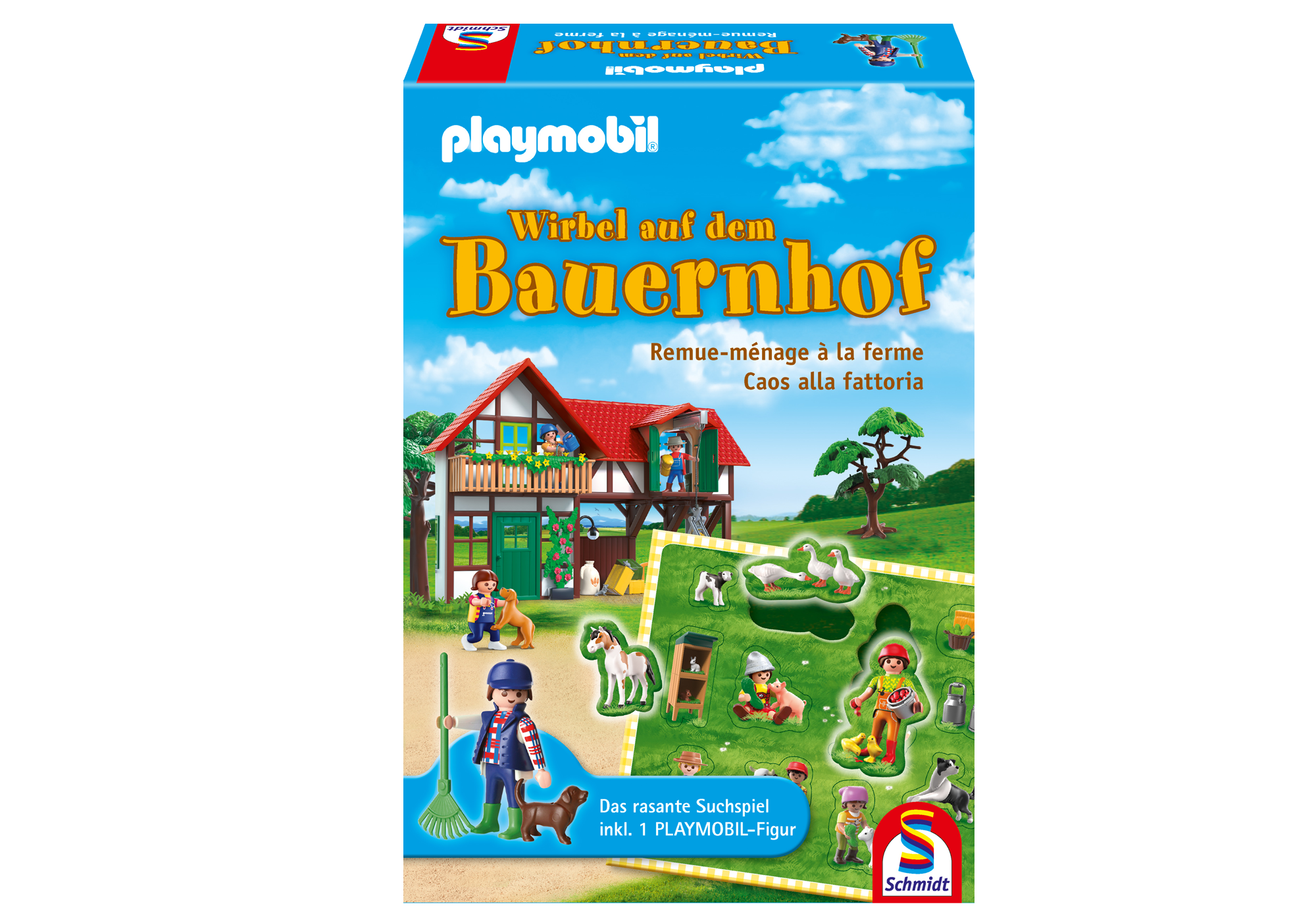 Suchspiel: Wirbel auf dem Bauernhof