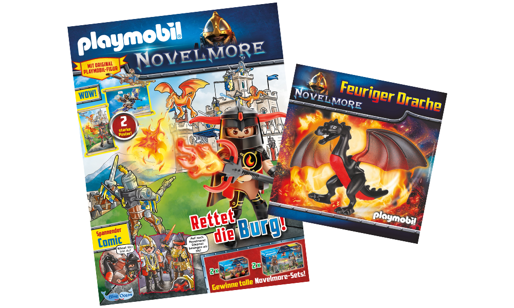 PLAYMOBIL-Magazin NOVELMORE (Magazin 23/23 Drache)
