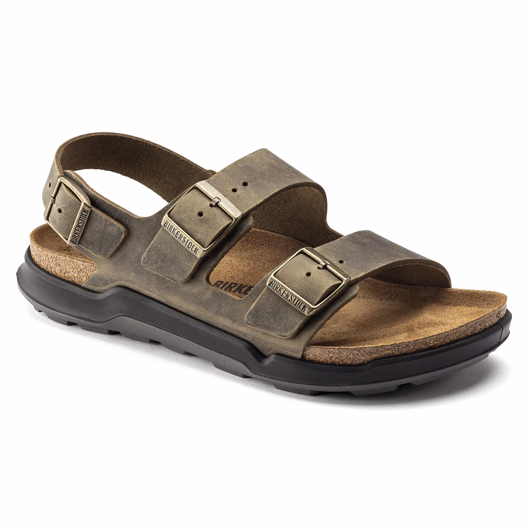 Milano Crosstown Herren Nubukleder geölt - Faded Khaki