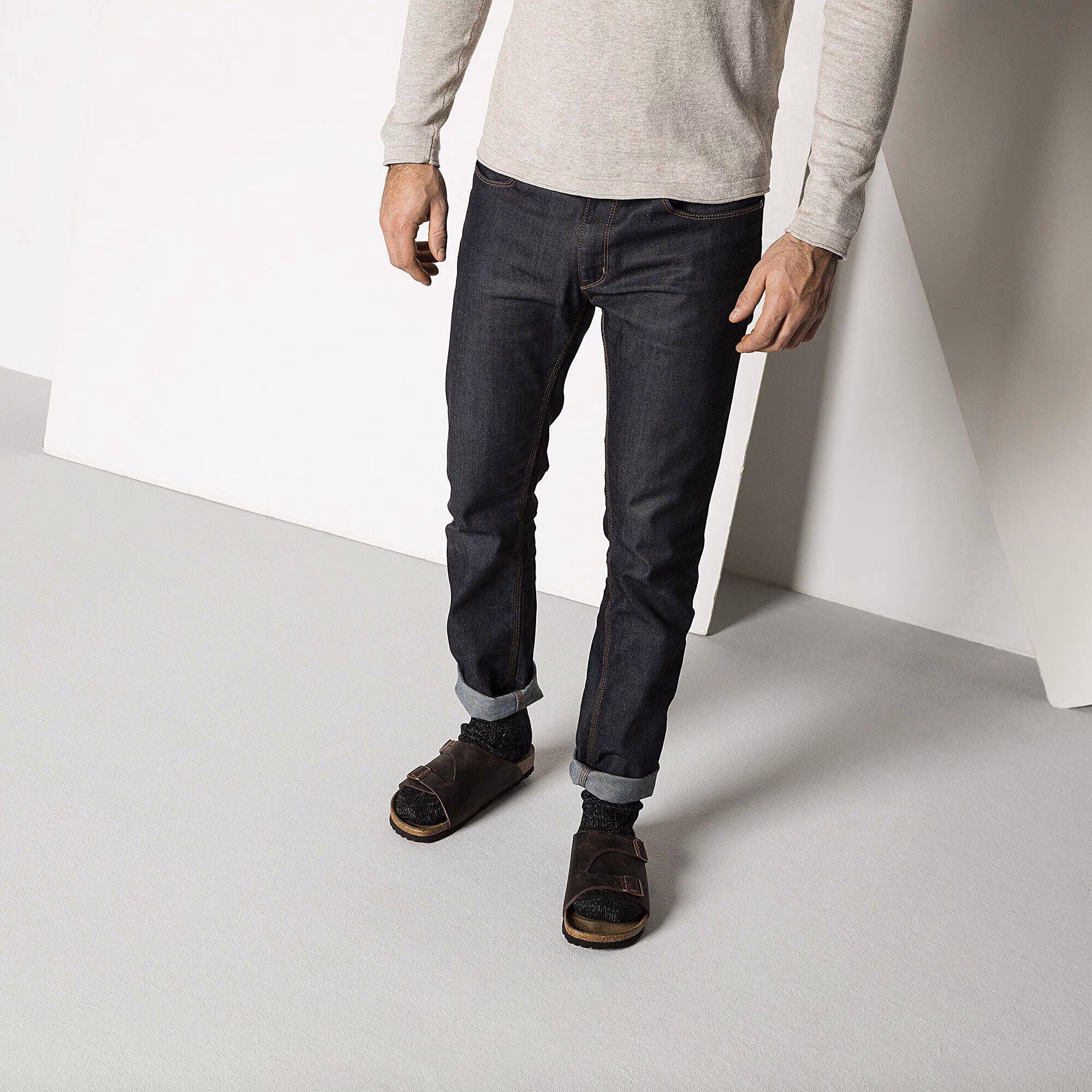Cotton Twist Herren Baumwolle/Polyamid/Elasthan - Schwarz