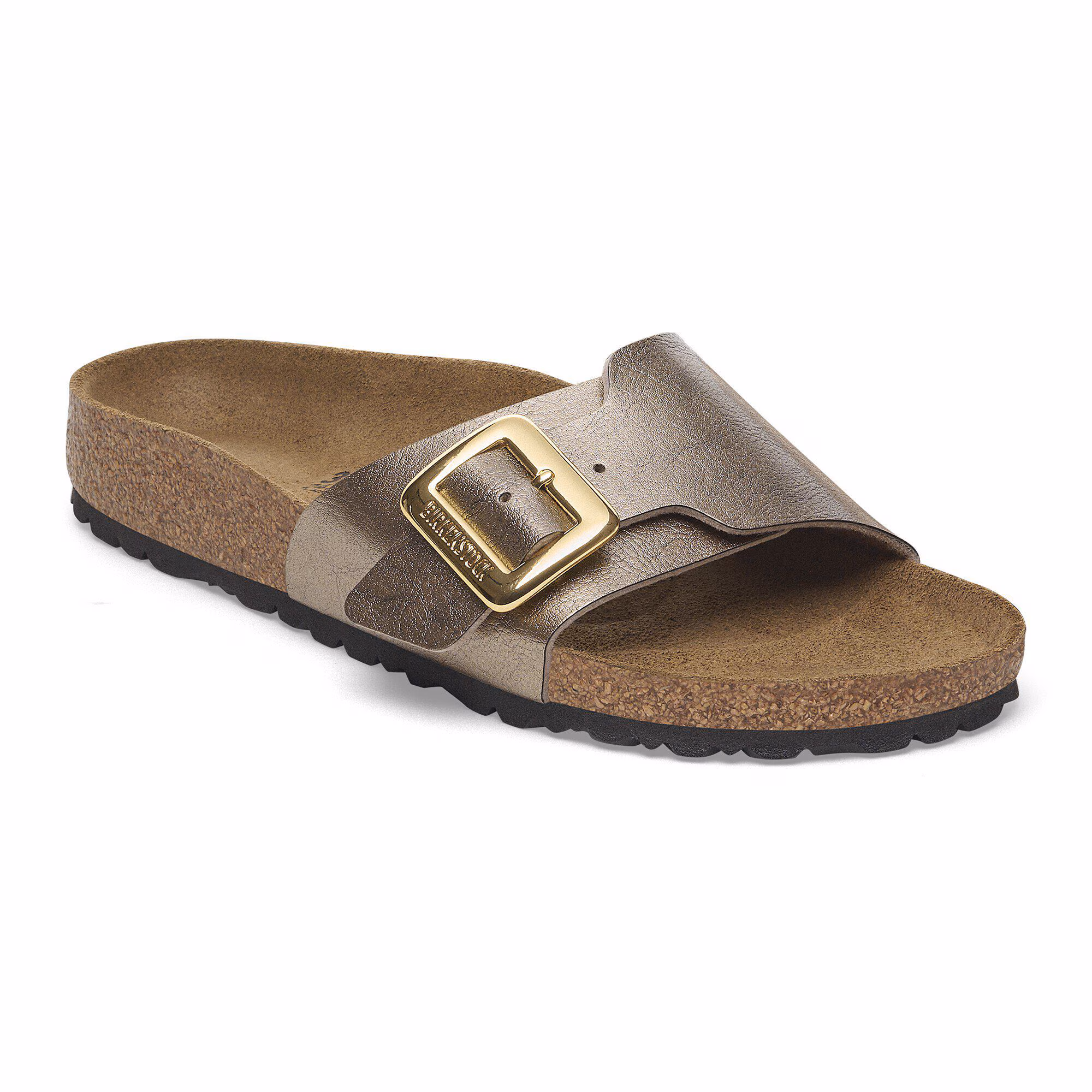 Catalina Cushion Buckle Birko-Flor - Graceful Taupe