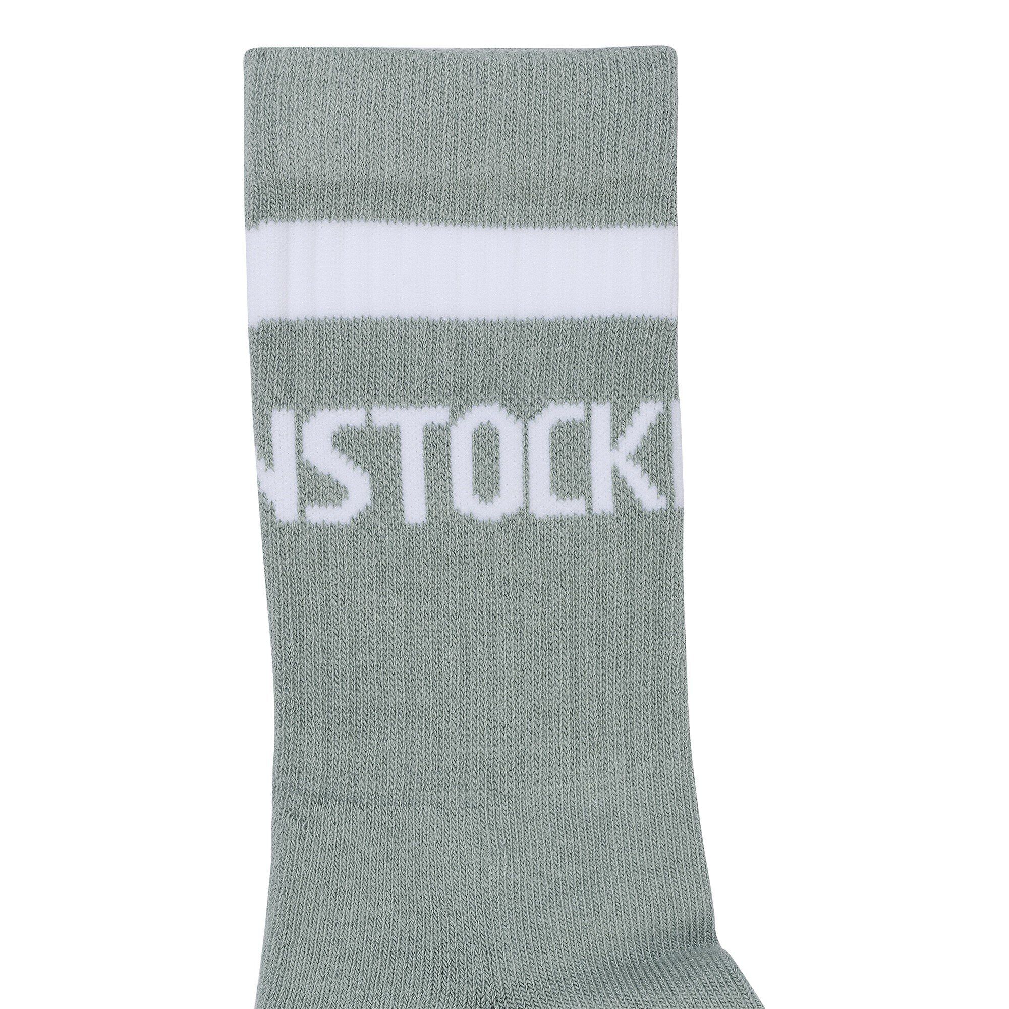 Cotton Tennis Socks Baumwolle/Polyamid/Elasthan - Pure Sage / White