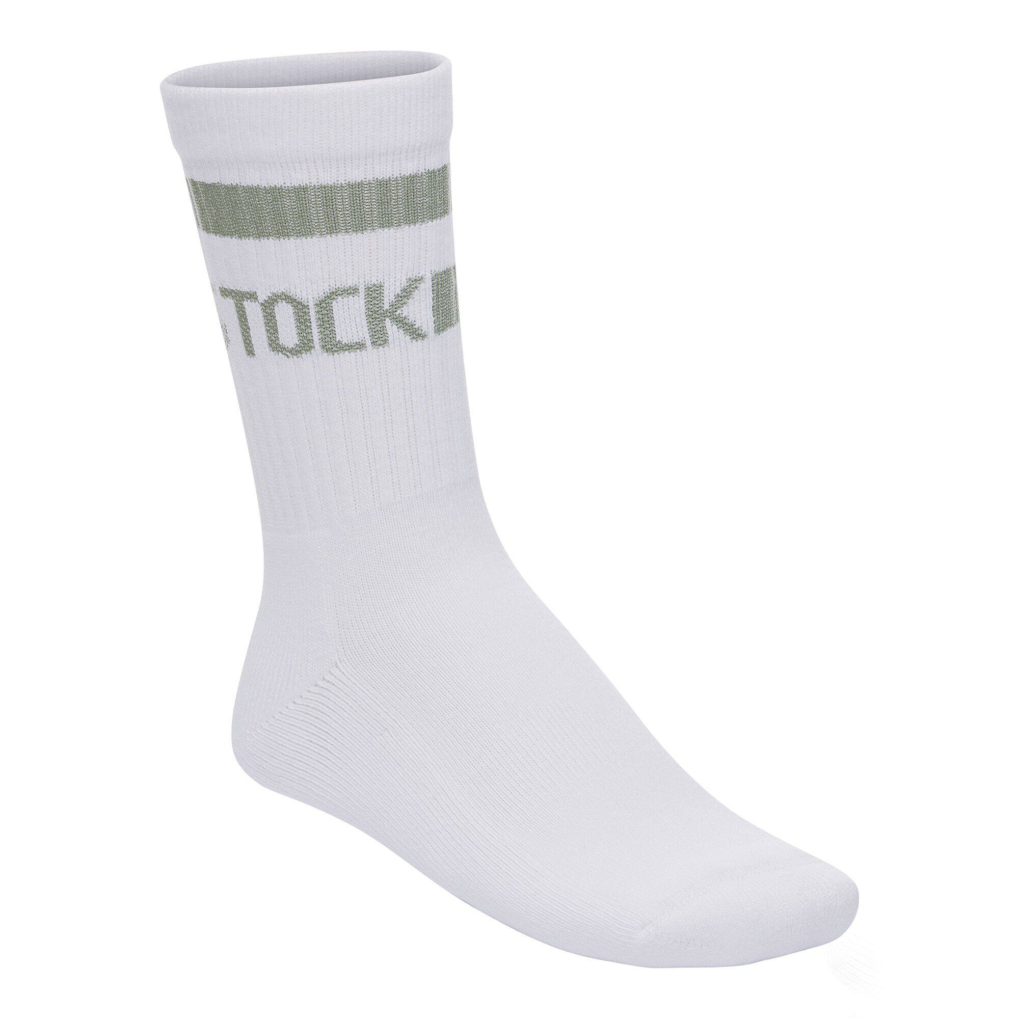 Cotton Tennis Socks Baumwolle/Polyamid/Elasthan - White / Pure Sage