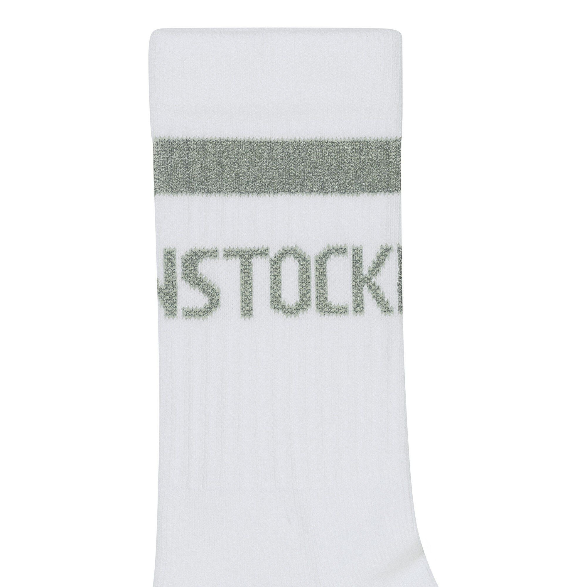 Cotton Tennis Socks Baumwolle/Polyamid/Elasthan - White / Pure Sage