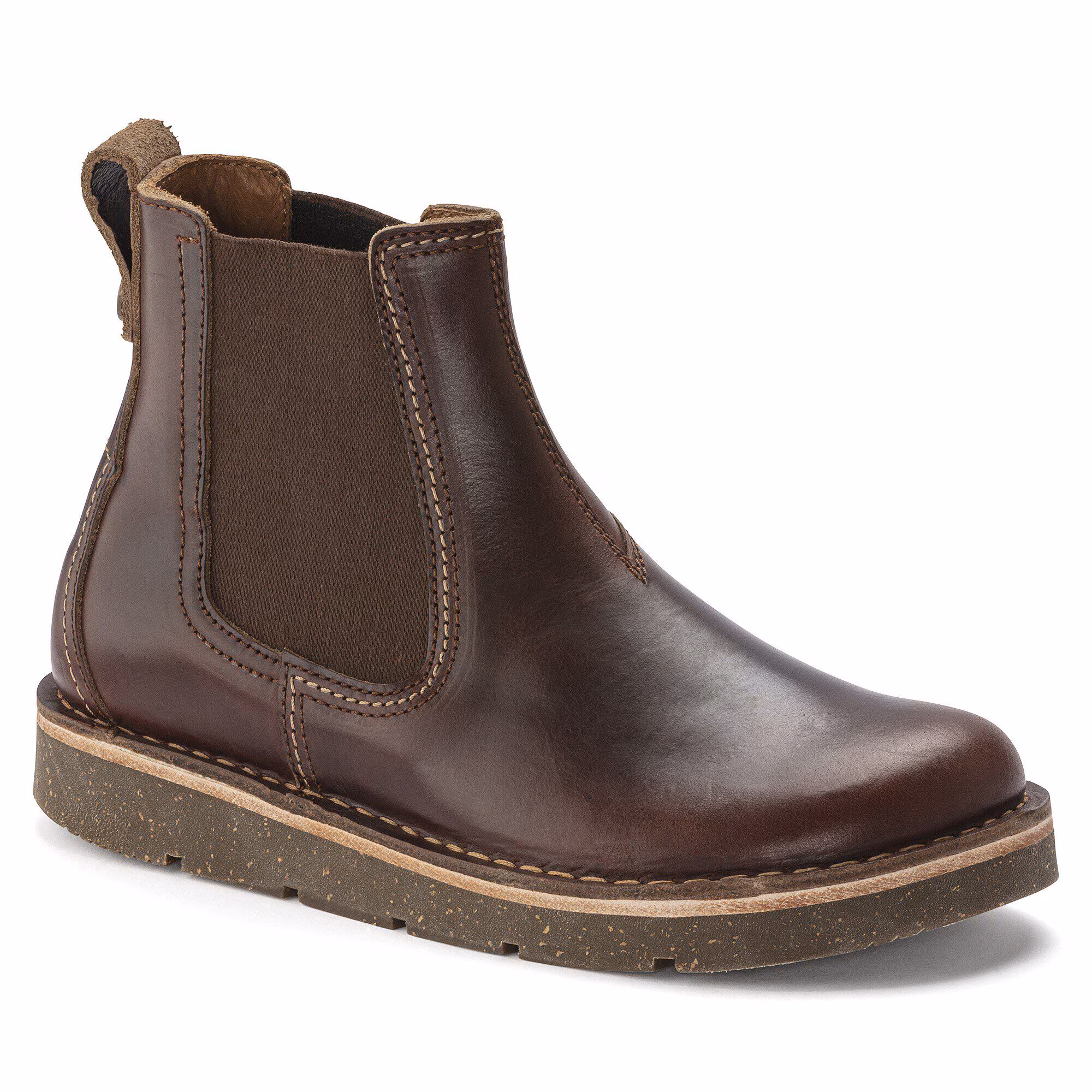 Birmingham Slip On Herren Naturleder Geölt - Roast