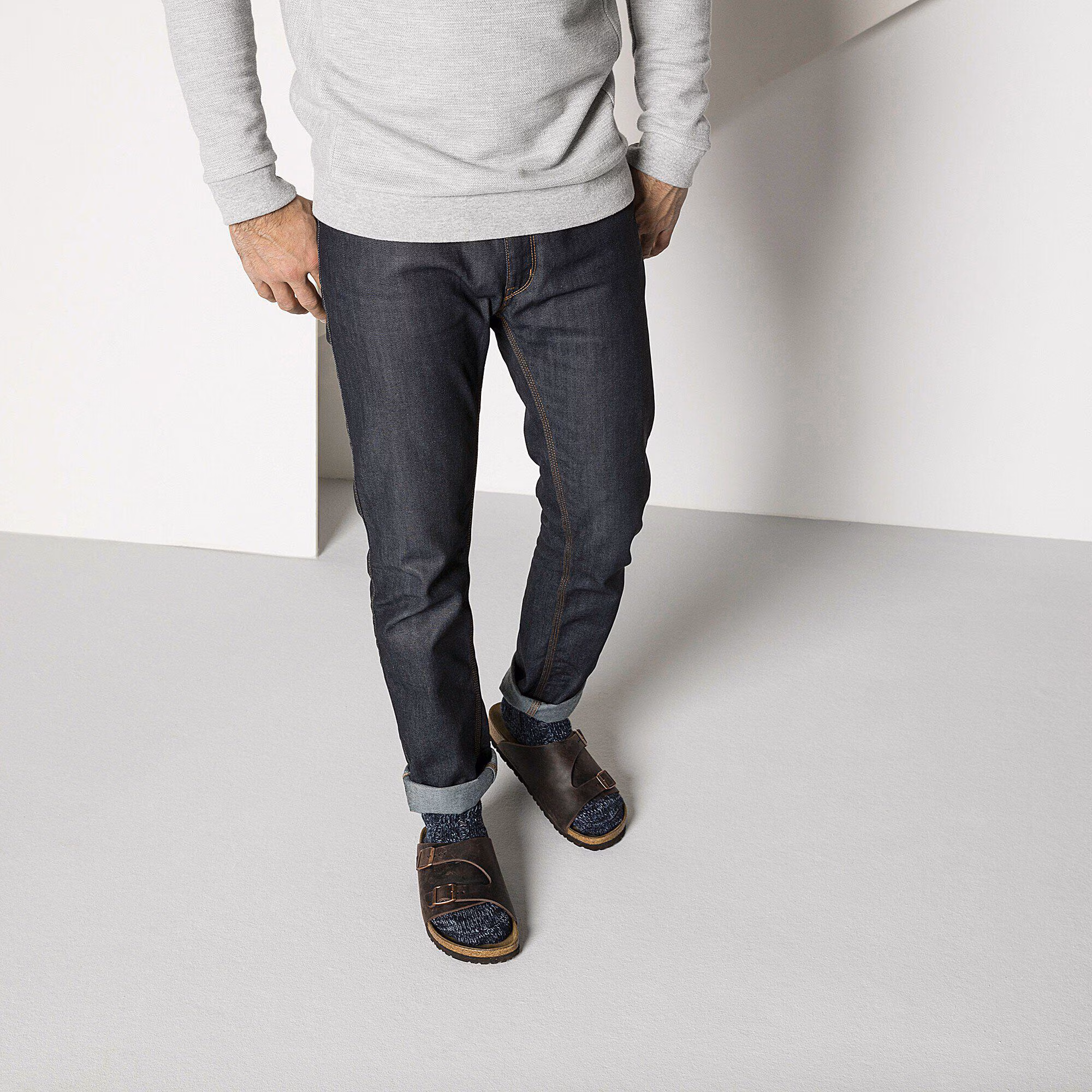 Cotton Twist Herren Baumwolle/Polyamid/Elasthan - Blau