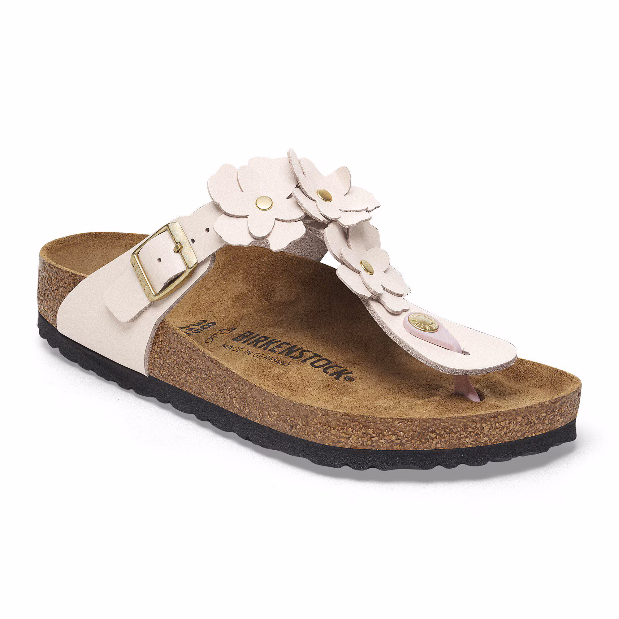 Gizeh Flower Embellishment Naturleder - Light Rose