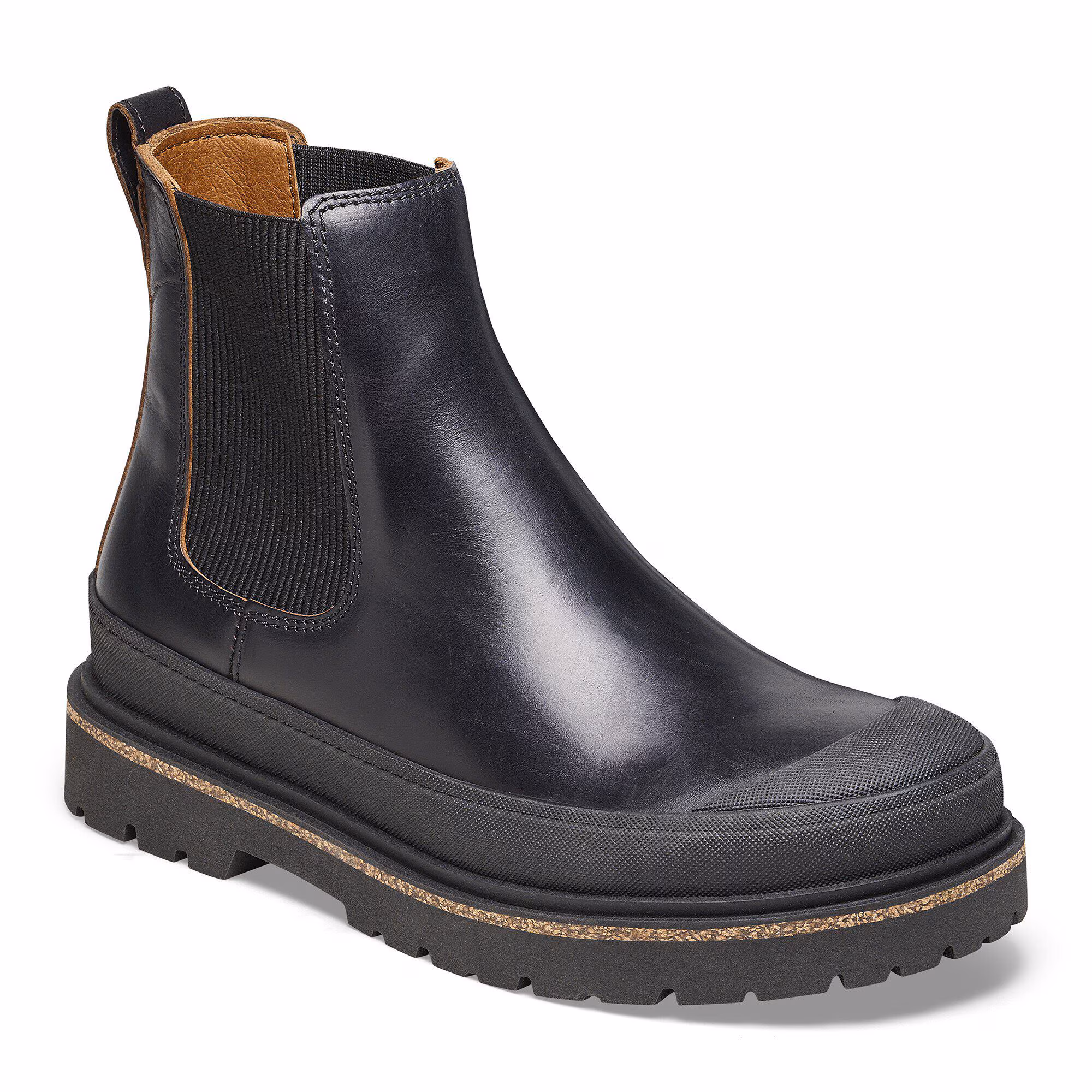 Prescott Slip On Damen Nubukleder geölt - Schwarz