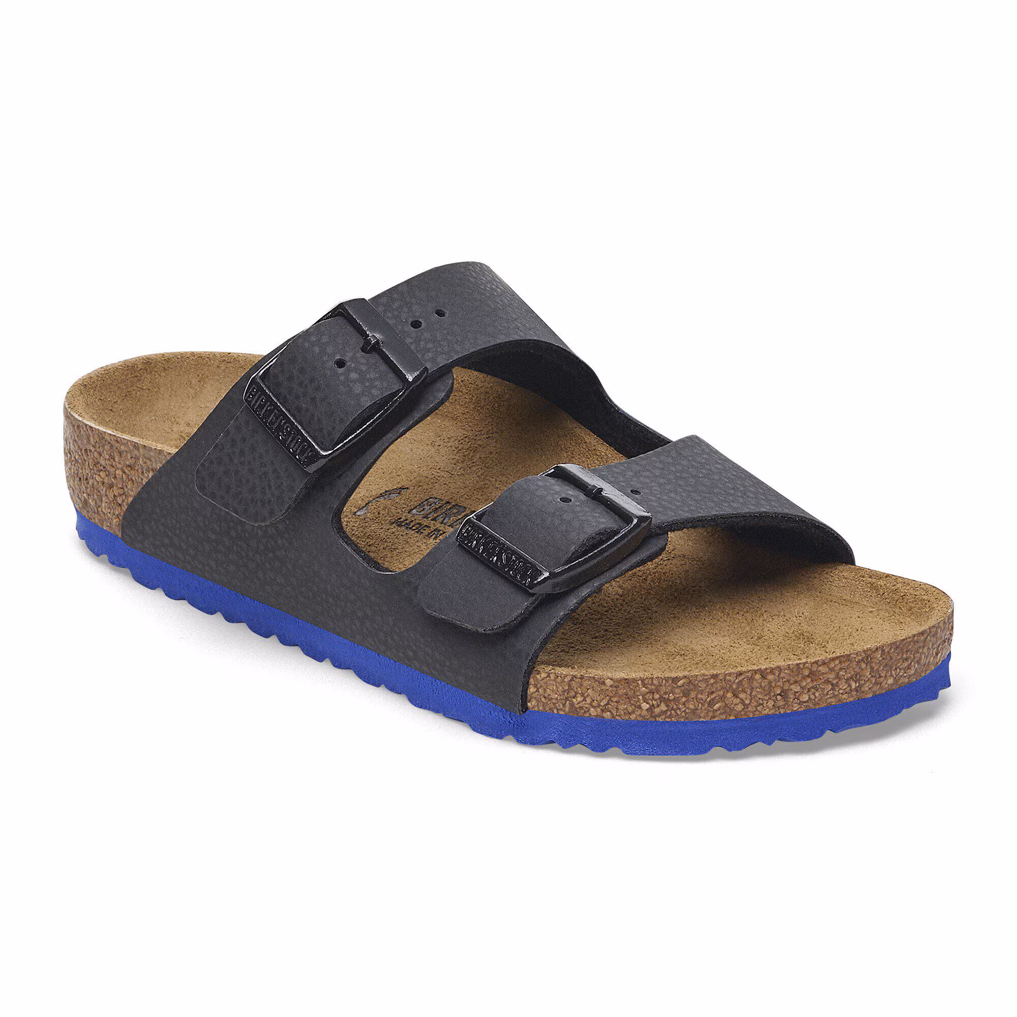 Arizona Kids Birko-Flor - Desert Soil Black/Ultra Blue
