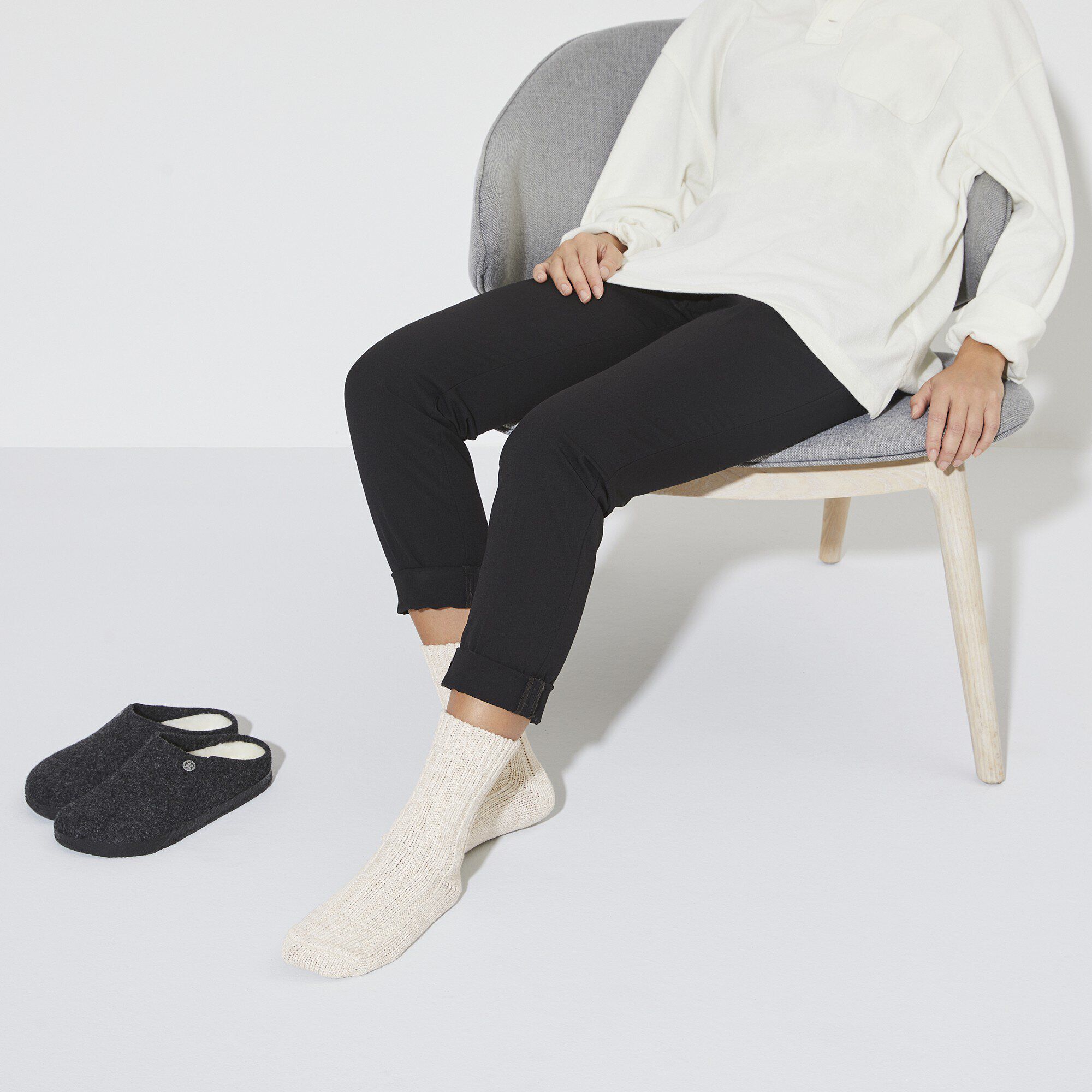 Cotton Twist Damen Baumwolle/Polyamid/Elasthan - Offwhite