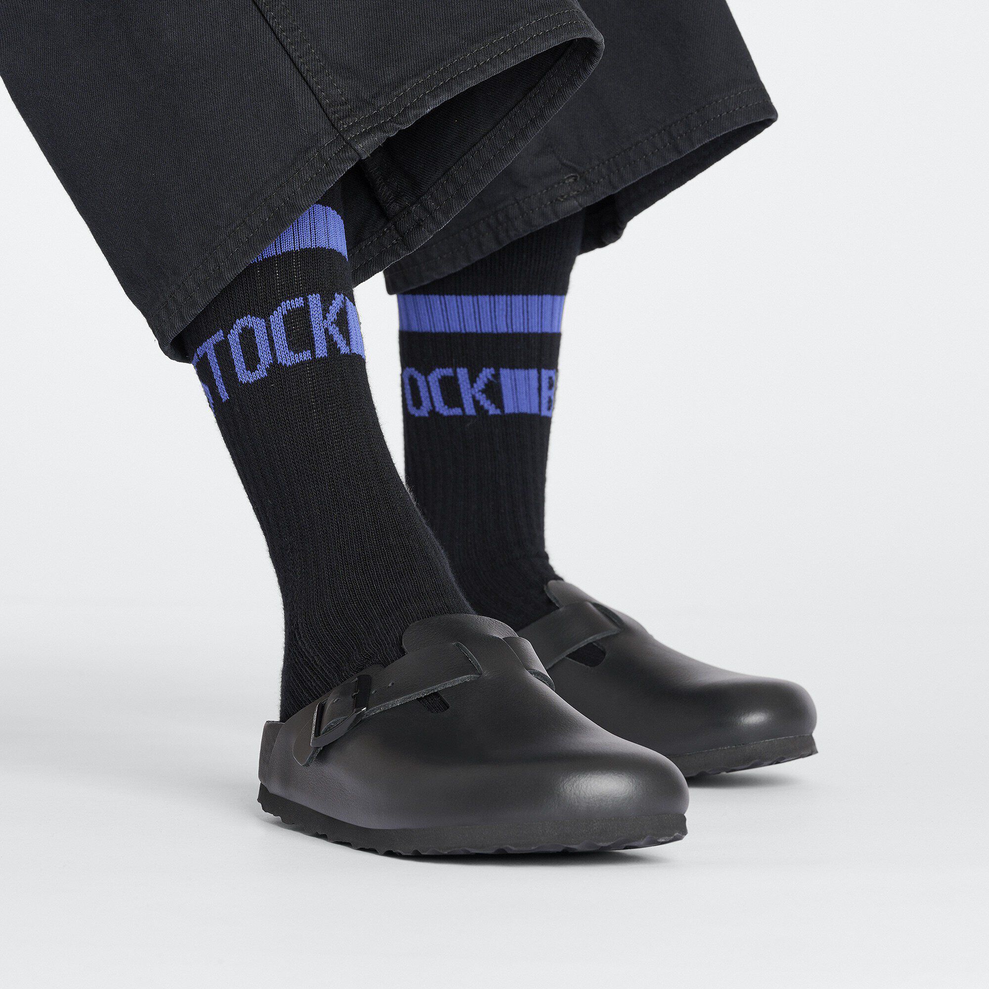 Cotton Tennis Socks Baumwolle/Polyamid/Elasthan - Schwarz