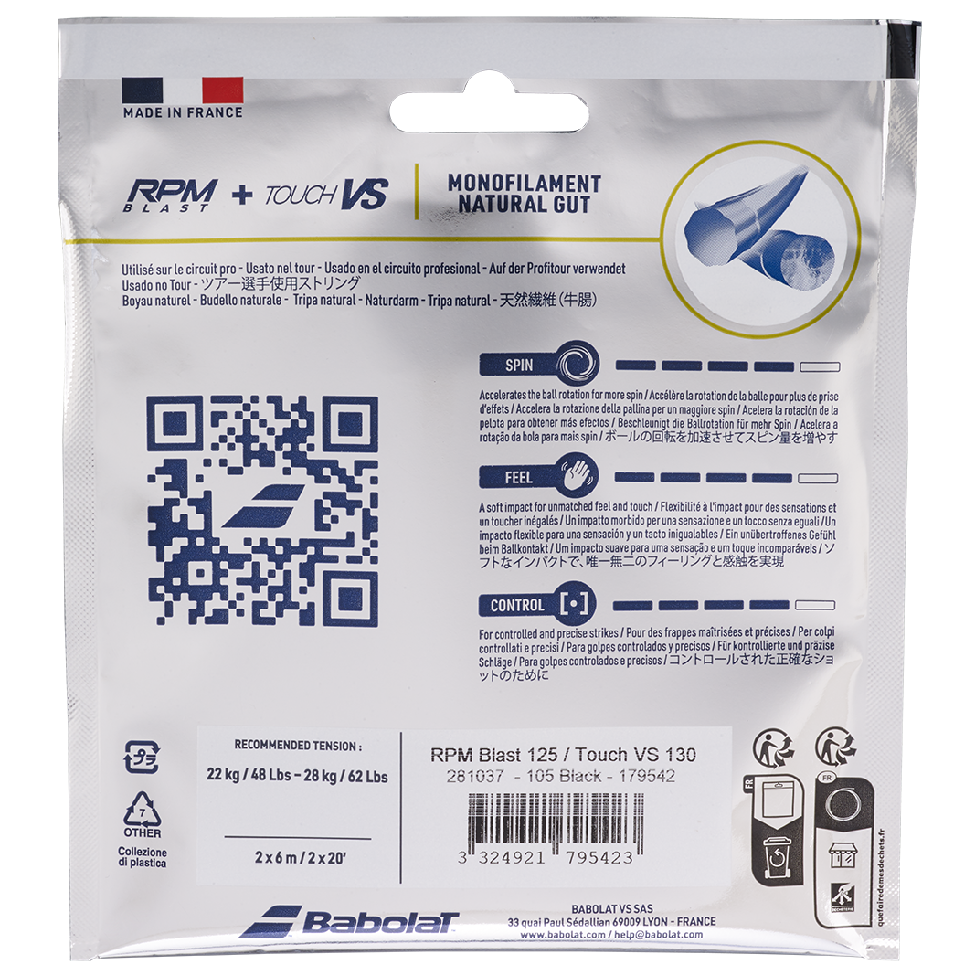 RPM Blast 125 + Touch VS 130