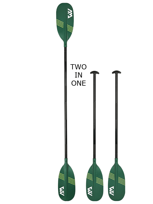 RIPPLE-TECH 2-in-1 Aluminum Canoe & Kayak Convertible Paddle