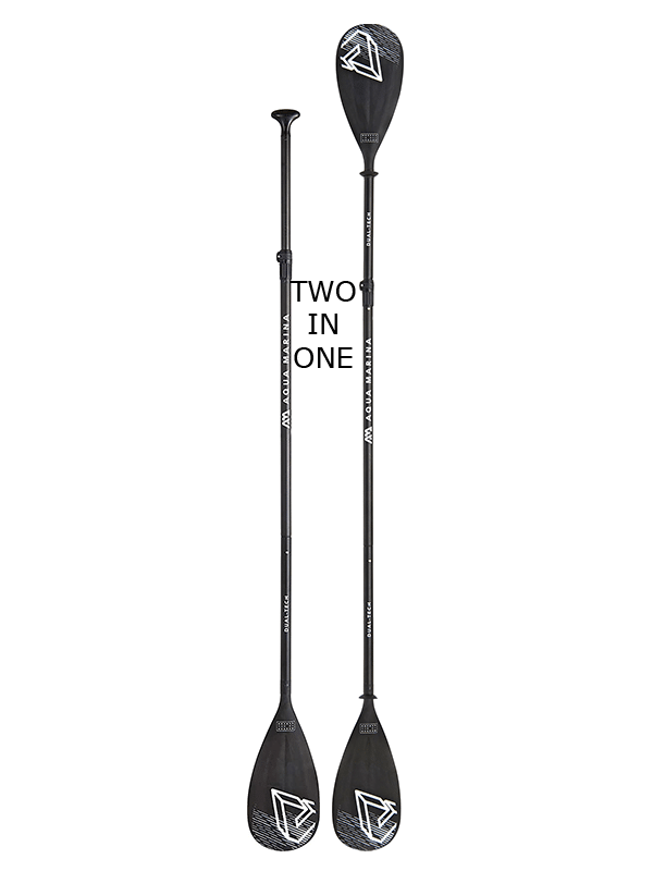 DUAL-TECH 2-in-1 Adjustable Aluminum iSUP & Kayak Paddle