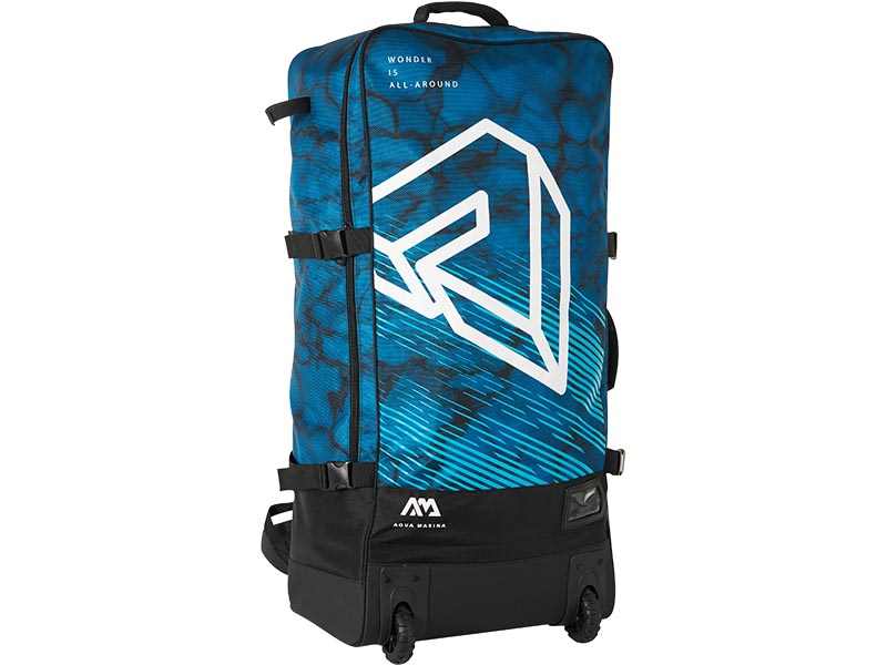 Premium Luggage Bag – BLUEBERRY/RASBERRY with rolling wheel 90L