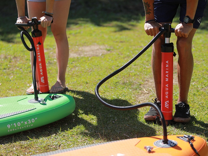 „LIQUID AIR V1 Double Action High Pressure Hand Pump“