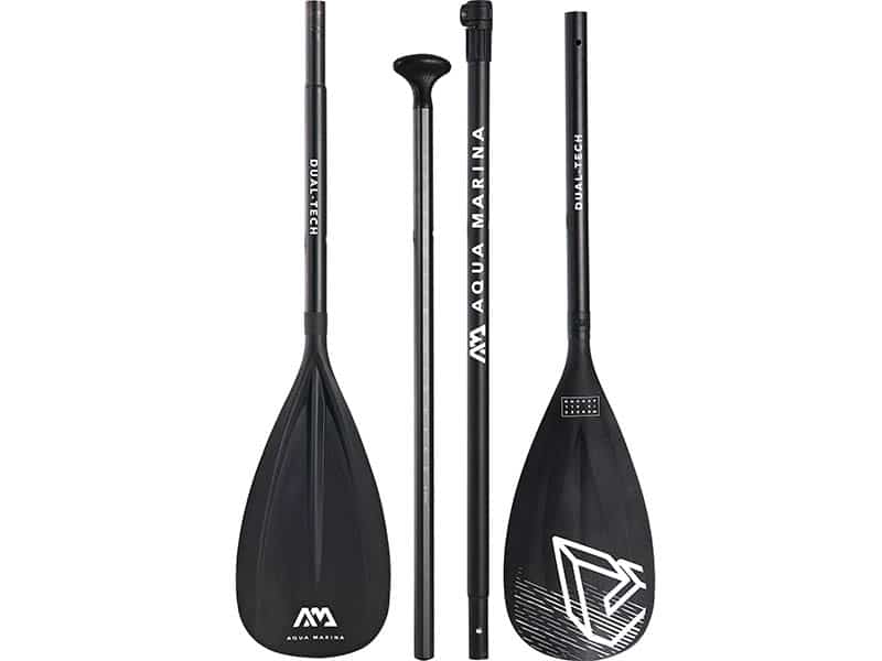 DUAL-TECH 2-in-1 Adjustable Aluminum iSUP & Kayak Paddle