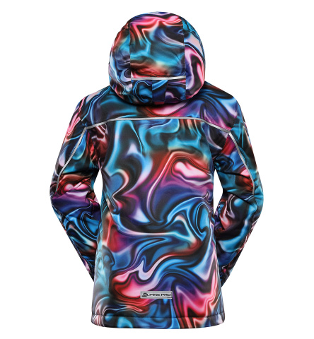 ALPINE PRO - KIWERO DĚTSKÁ LYŽAŘSKÁ BUNDA S MEMBRÁNOU PTX SNOW