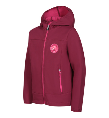 ALPINE PRO - OMANO DĚTSKÁ SOFTSHELLOVÁ BUNDA S MEMBRÁNOU