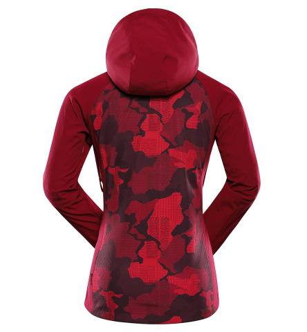 ALPINE PRO - HOORA DÁMSKÁ SOFTSHELLOVÁ BUNDA S ÚPRAVOU DWR