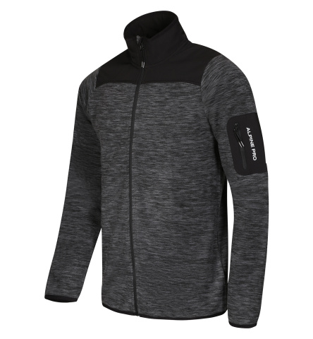 ALPINE PRO - LONEB PÁNSKÁ HŘEJIVÁ MIKINA S COOL-DRY ÚPRAVOU