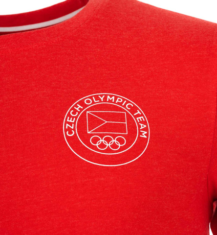 Olympijská kolekce Česká republika - MORELON Pánské triko z olympijské merchandisingové kolekce