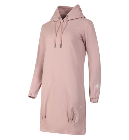 ALPINE PRO - LORRA DÁMSKÉ BAVLNĚNÉ ŠATY