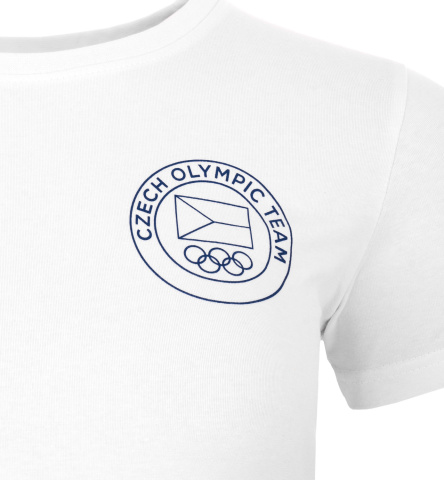 Olympijská kolekce Česká republika - MORELONA Dámské bavlněné triko z olympijské kolekce