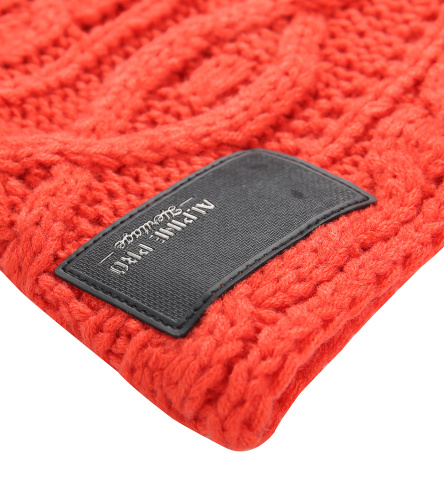 ALPINE PRO - GOZONE Pletená uhová šála