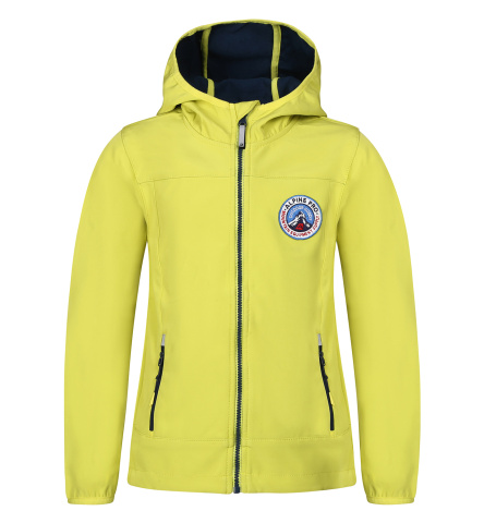 ALPINE PRO - OMANO DĚTSKÁ SOFTSHELLOVÁ BUNDA