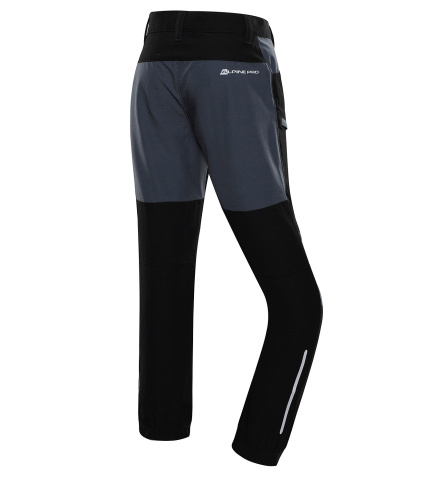 ALPINE PRO - AKANO DĚTSKÉ SOFTSHELLOVÉ KALHOTY