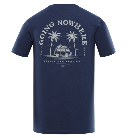 ALPINE PRO - SUMEK PÁNSKÉ BAVLNĚNÉ TRIKO