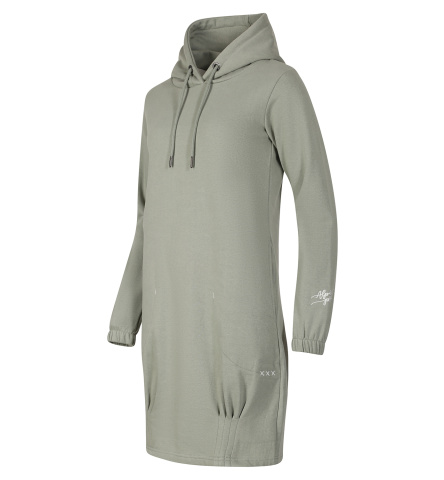 ALPINE PRO - LORRA DÁMSKÉ BAVLNĚNÉ ŠATY