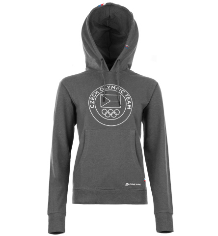 Olympijská kolekce Česká republika - JOHNSONA Dámská bavlněná mikina z olympijské kolekce
