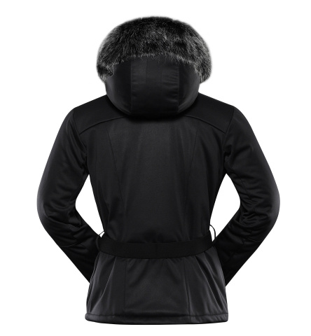 ALPINE PRO - DOWELA DÁMSKA LYŽAŘSKÁ SOFTSHELLOVÁ BUNDA S MEMBRÁNU