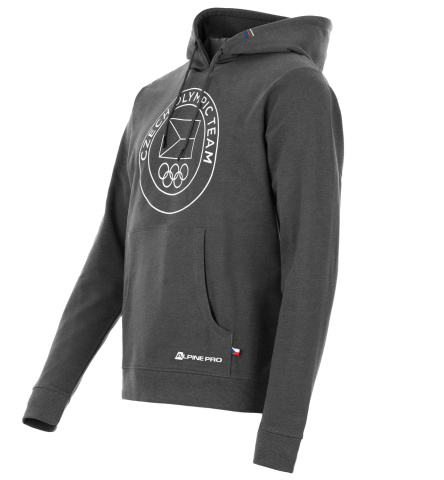 Olympijská kolekce Česká republika - JOHNSON Pánská bavlněná mikina z olympijské kolekce