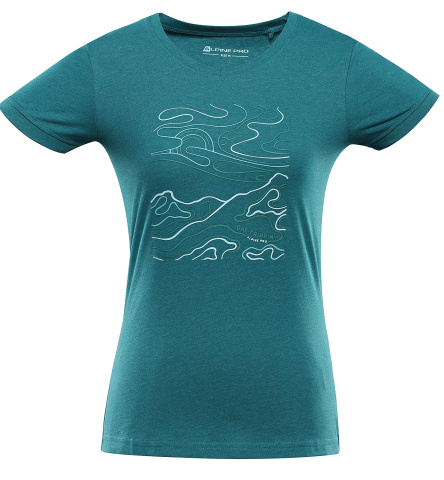 ALPINE PRO - NEGA 2 DÁMSKÉ RYCHLESCHNOUCÍ TRIKO S COOL DRY