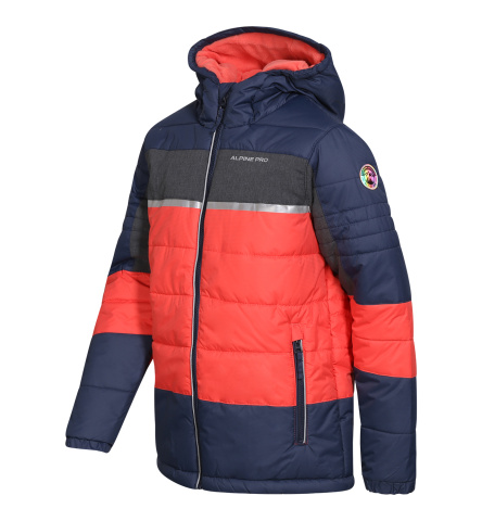 ALPINE PRO - JORGO DĚTSKÁ ZIMNÍ BUNDA S MEMBRÁNOU PTX