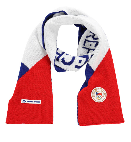 Olympijská kolekce Česká republika - HUA Pletená šála z olympijské kolekce