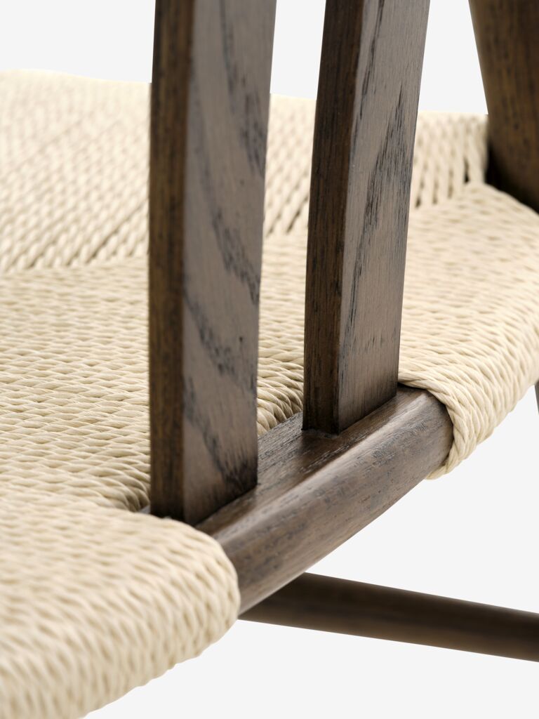 GUDERUP Matstol GUDERUP mörk ek/natur