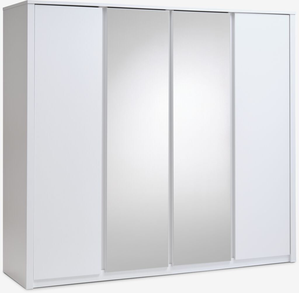 VEDDE Garderob VEDDE 220x197 m/spegel vit