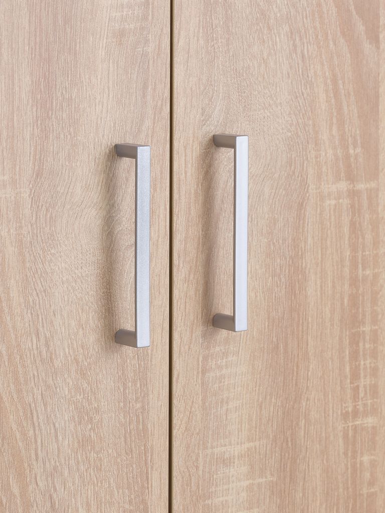 FANDRUP Garderob FANDRUP 97x176 2 dörrar 3 lådor ljus ekfärgad