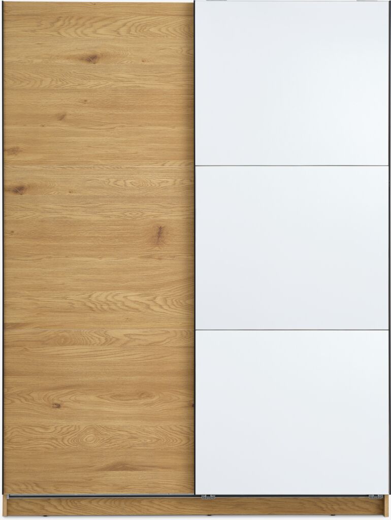 RABERG Garderob RABERG 150x200 m/spegel varm ekfärgad