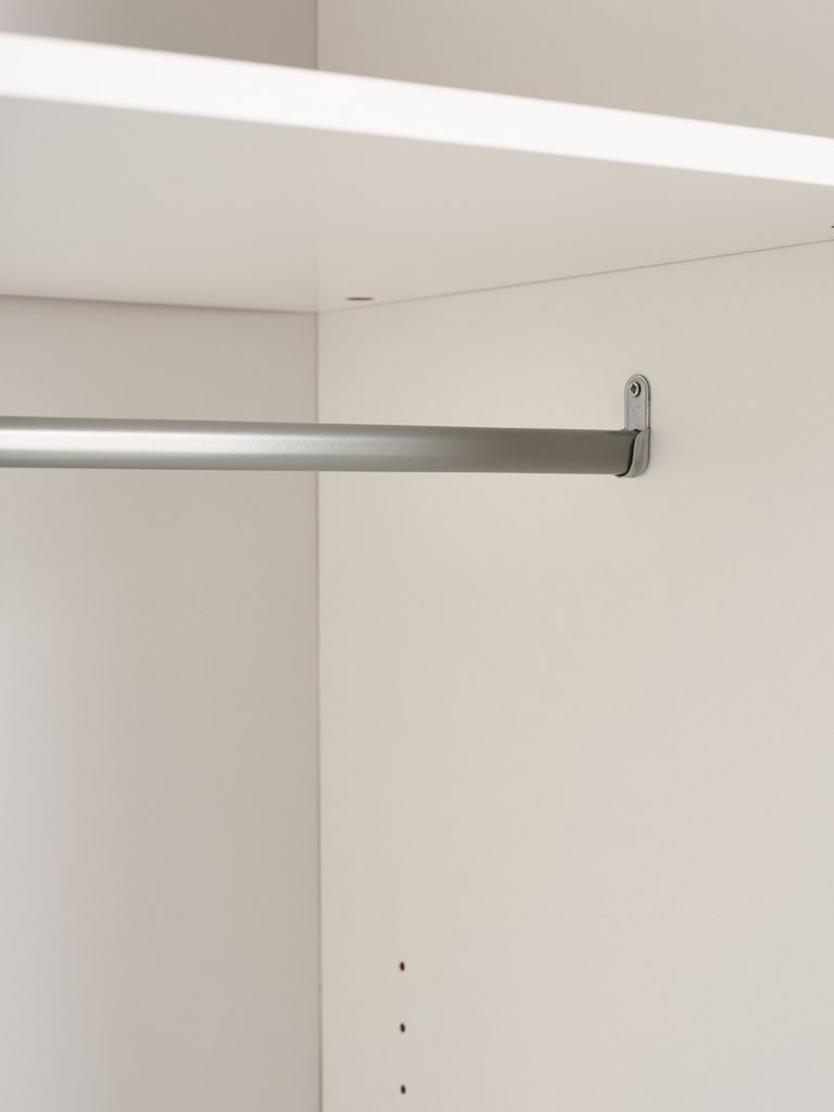 ODDER Garderob ODDER 179x201 3 skjutdörrar m/spegel vit