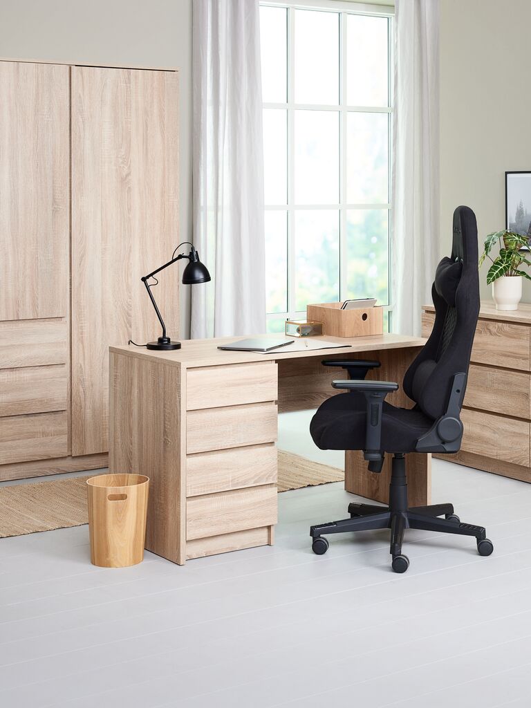 NIBE Gamingstol NIBE svart tyg/svart