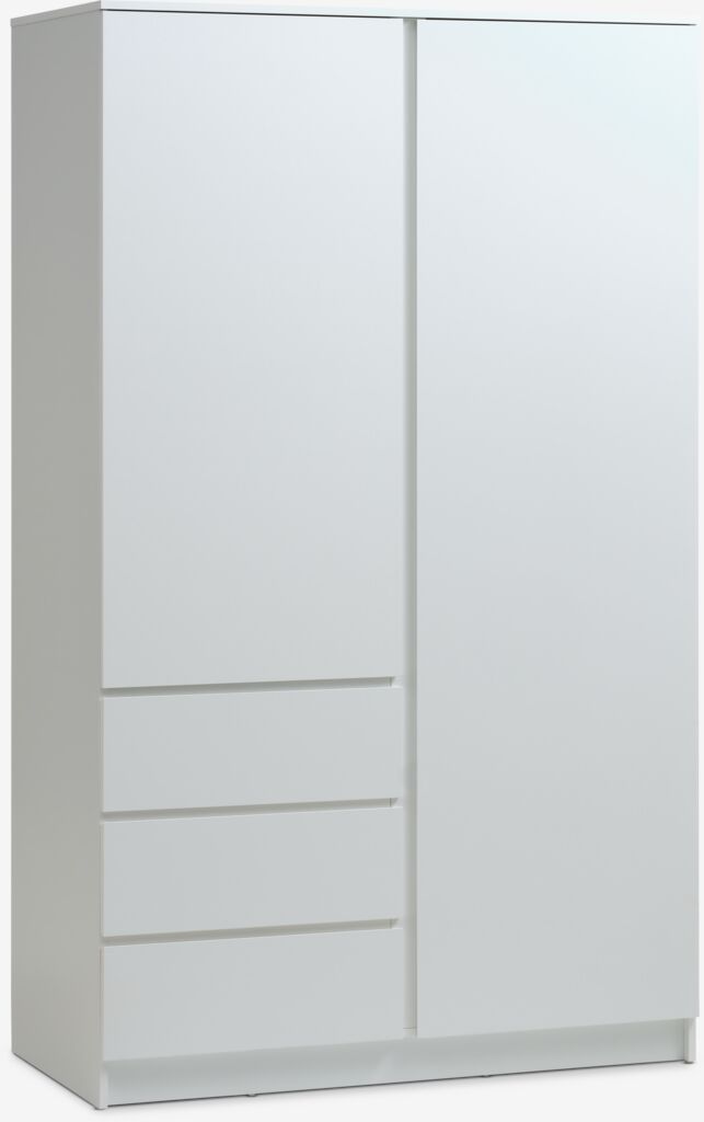 LIMFJORDEN Garderob LIMFJORDEN 120x200 kombi vit