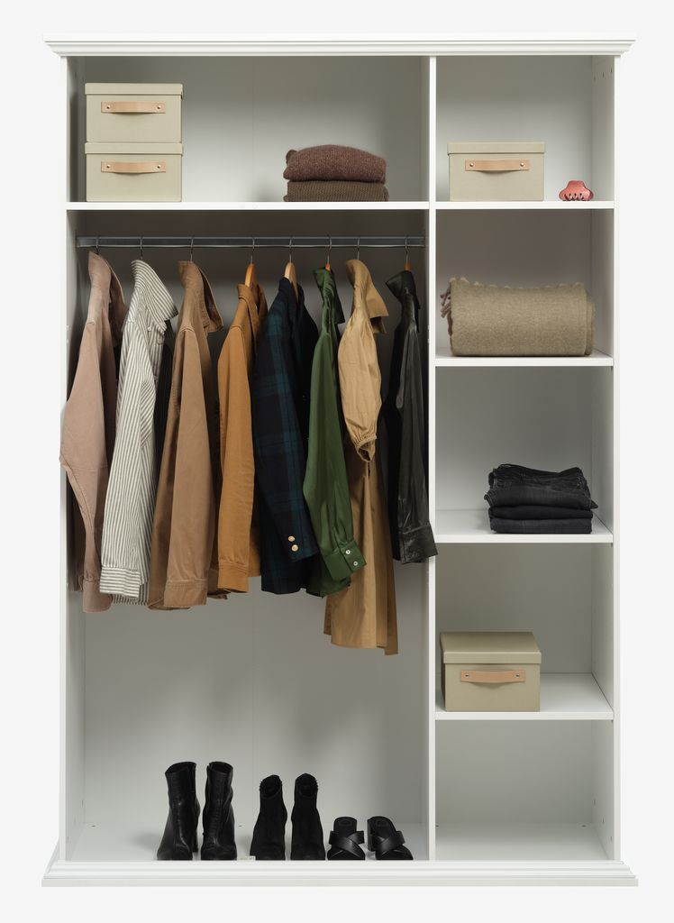 FREDENSBORG Garderob FREDENSBORG 140x200 vit