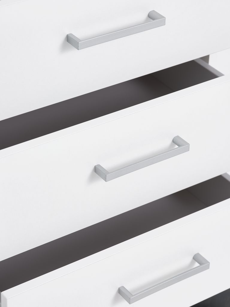 FANDRUP Garderob FANDRUP 97x1 FANDRUP 97x176 2 dörrar 3 lådor vit