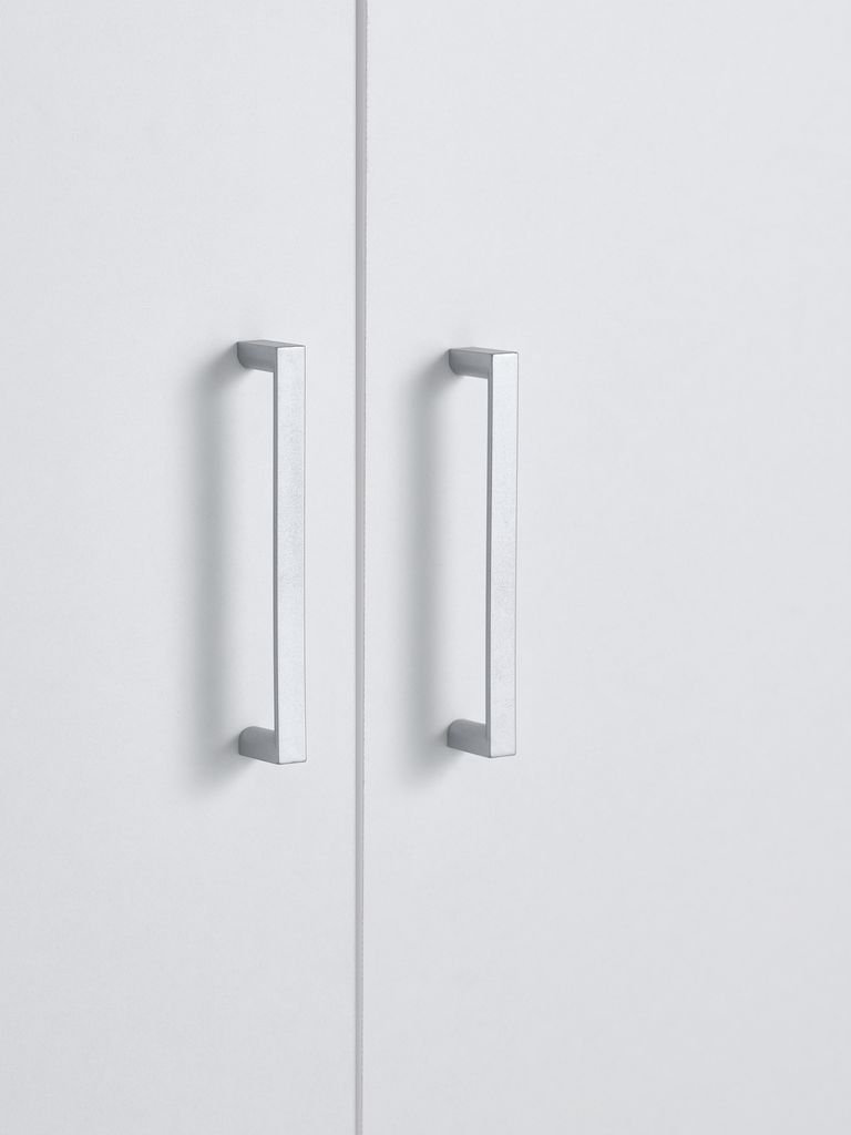 FANDRUP Garderob FANDRUP 145x176 3 dörrar 3 lådor vit