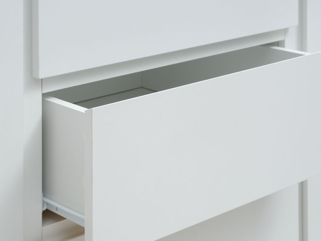 LIMFJORDEN Garderob LIMFJORDEN 180x200 kombi vit